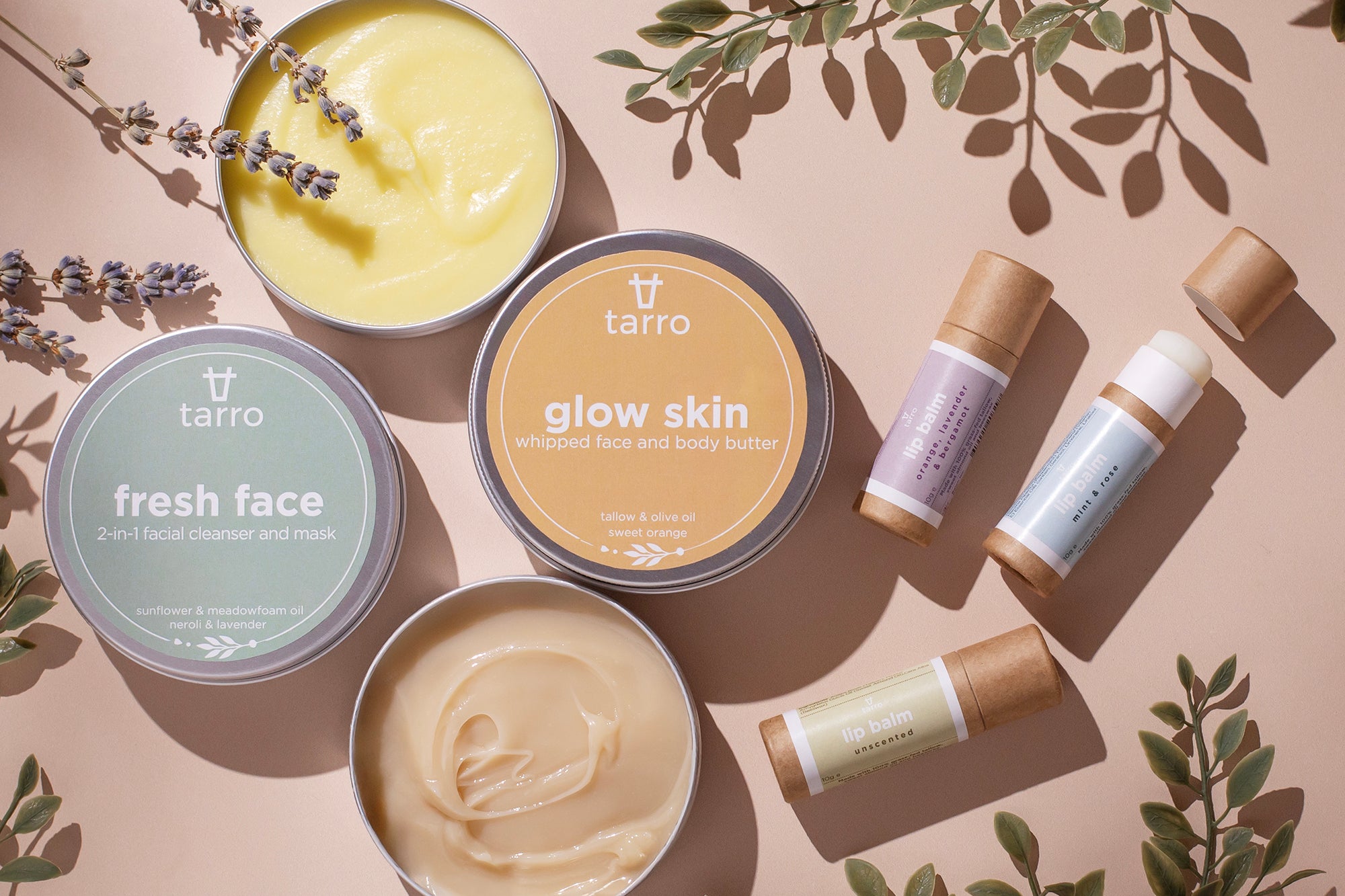 Mint and Rose Lip Balm