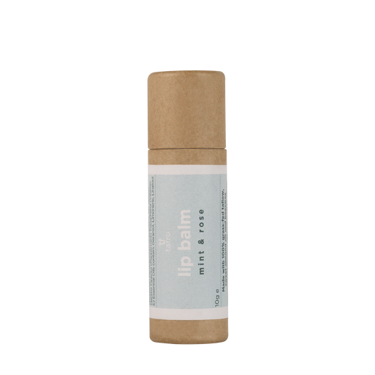 Mint and Rose Lip Balm