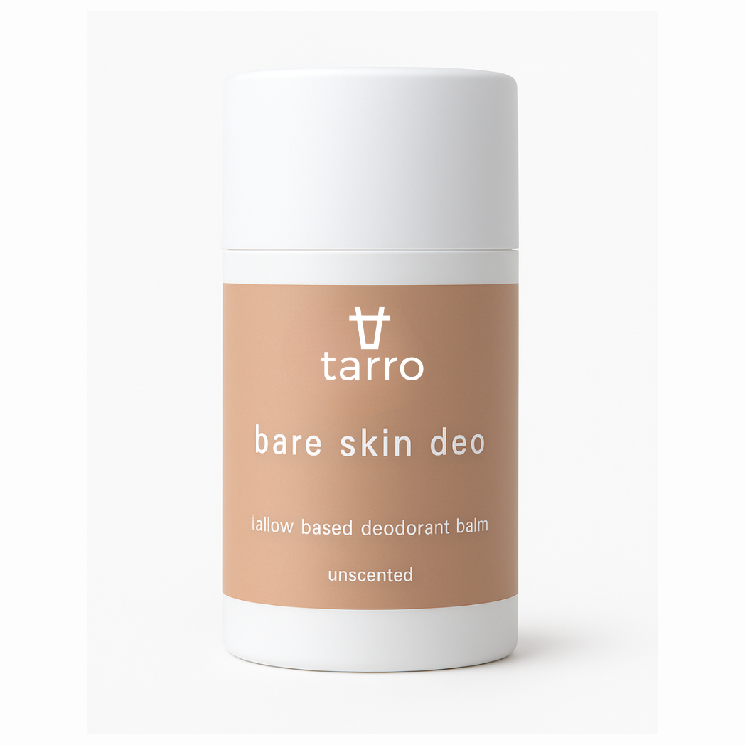 Bare Skin Deo. Unscented Tallow Deodorant Balm