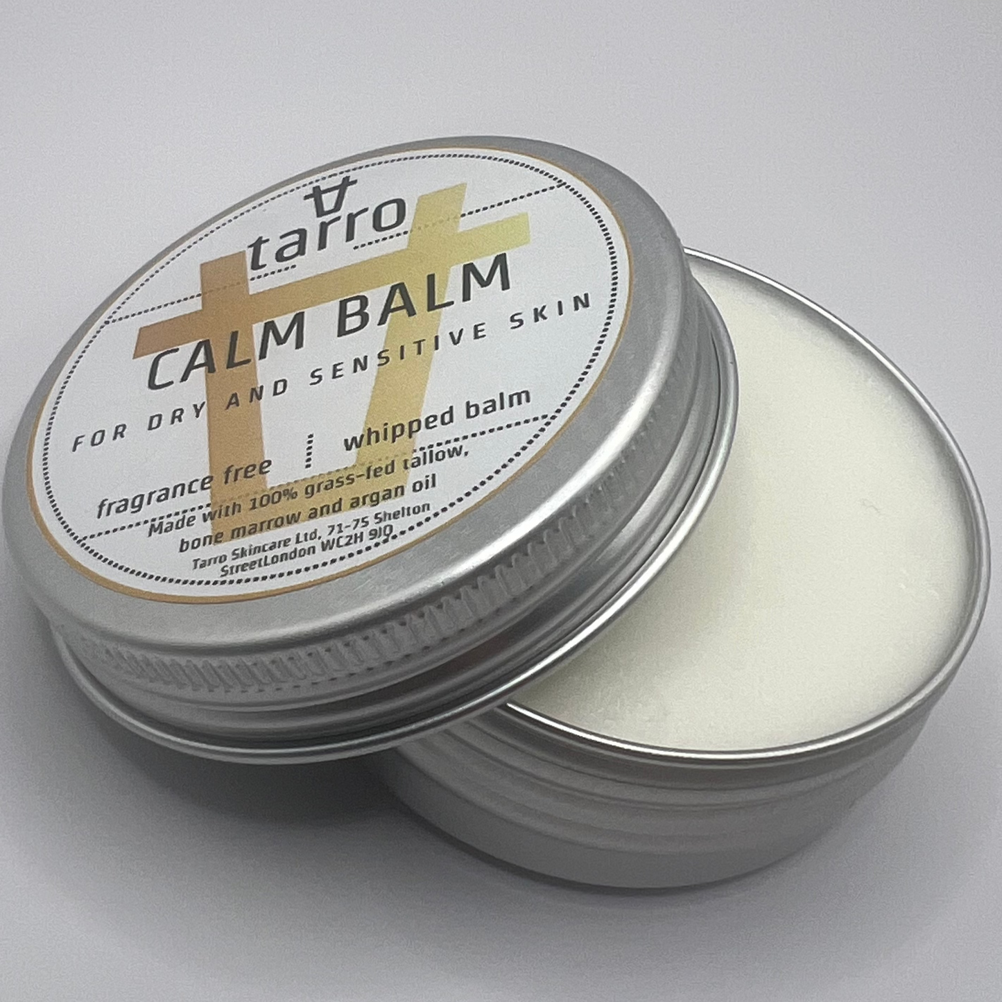 tarro calm balm opened